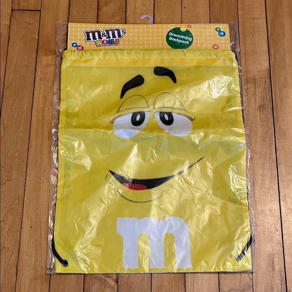 M&M Drawstring Backpack